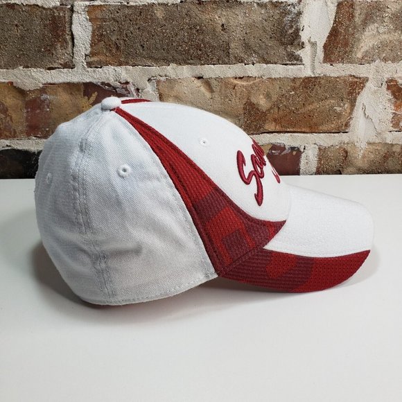 Vintage Nike Small Check Swoosh Oklahoma Sooners Dad Hat One size M/L Football - Picture 3 of 6